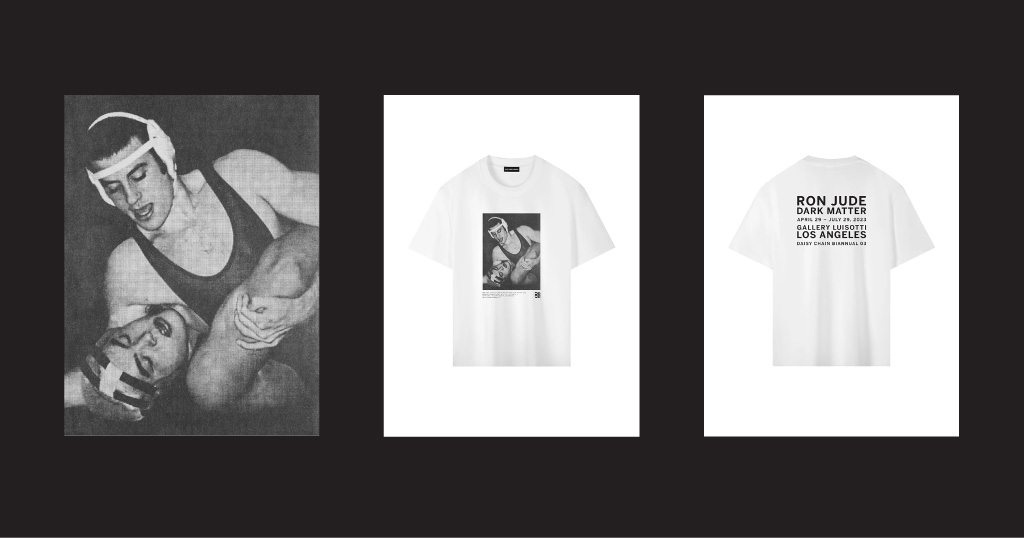 WRESTLERS #5 T-SHIRT by Ron Jude